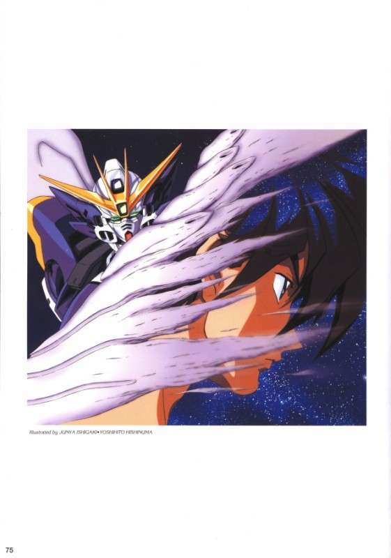 Otaku Gallery  / Art Books / Gundam Wing - Memorials II (The Legend Of Forever) / 076.jpg